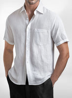 Linen Shirt - Half Sleeves - StudioSuits