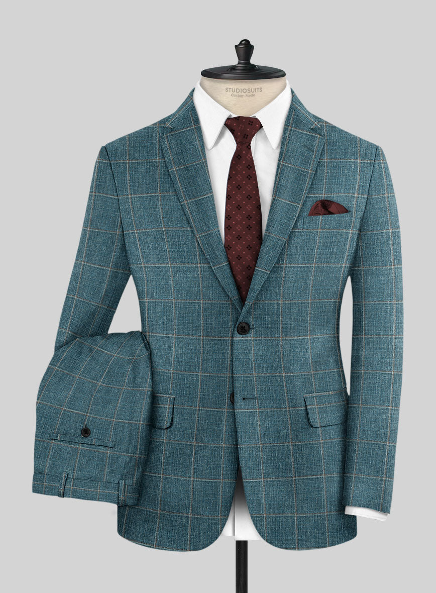 Loro Piana Amparo Wool Silk Linen Suit - StudioSuits