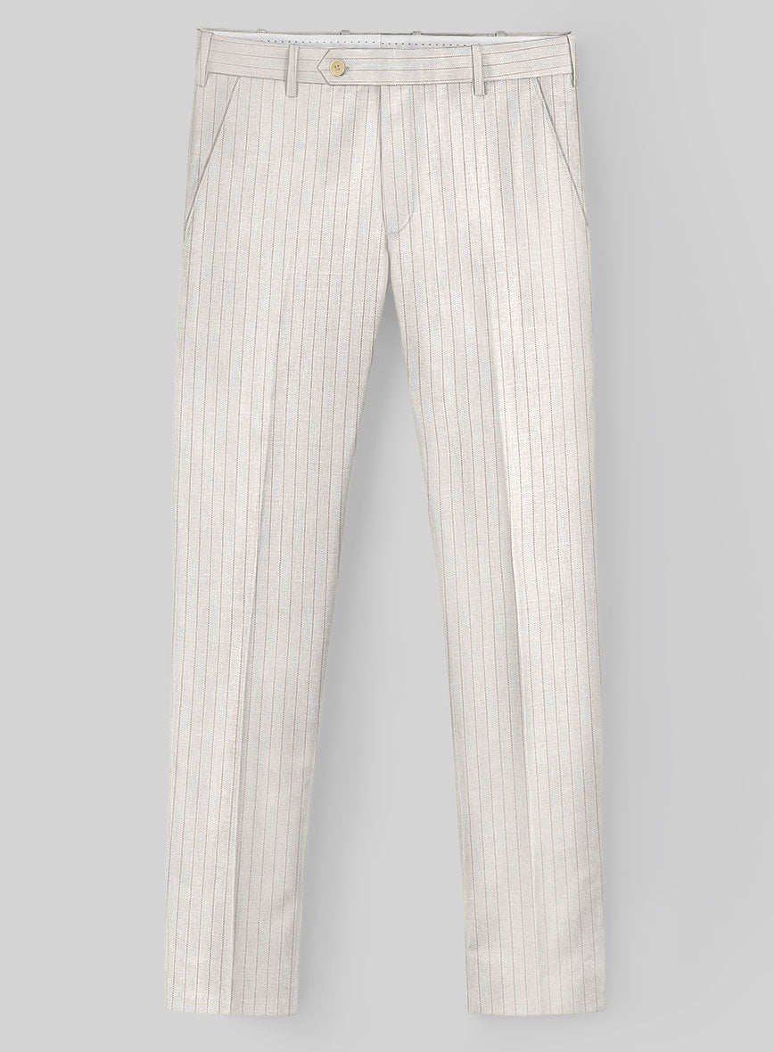 Loro Piana Benedetto Linen Wool Silk Pant - StudioSuits