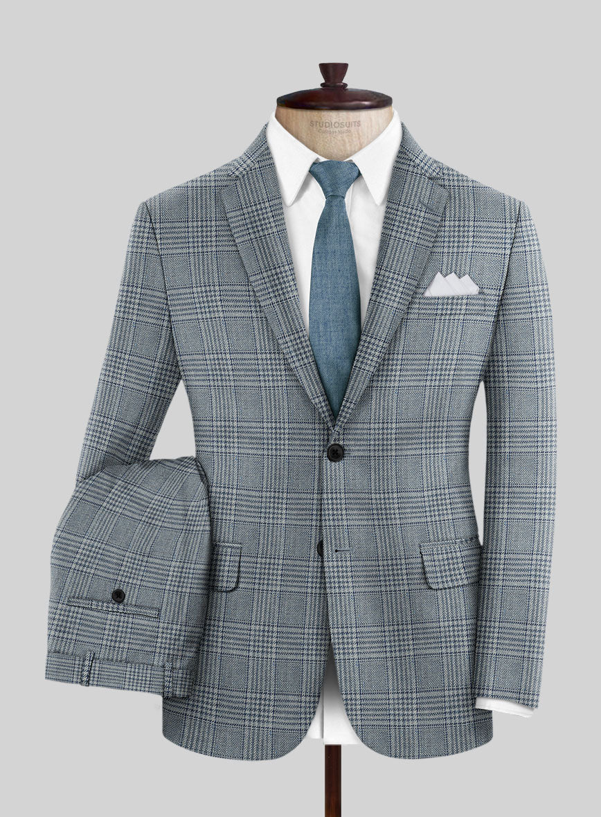 Loro Piana Benicio Wool Silk Linen Suit - StudioSuits