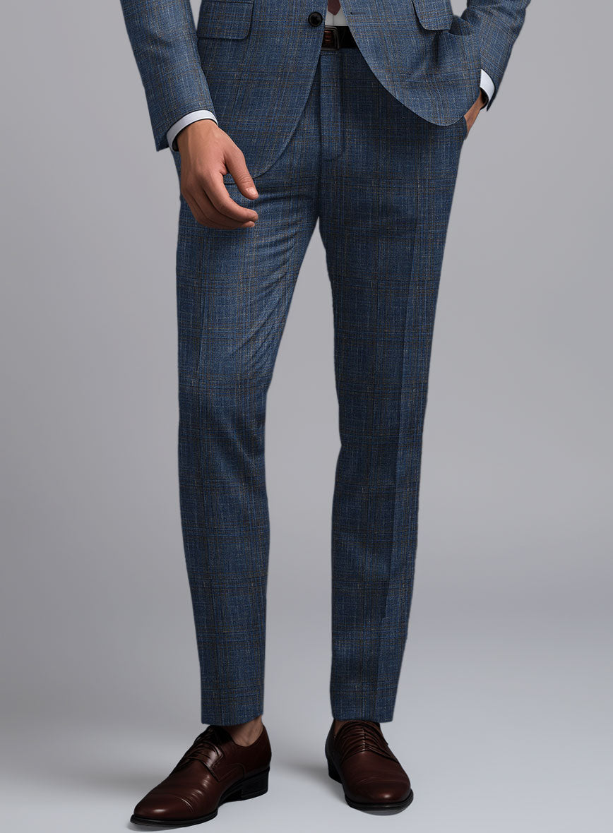 Loro Piana Consuela Wool Silk Linen Pants - StudioSuits