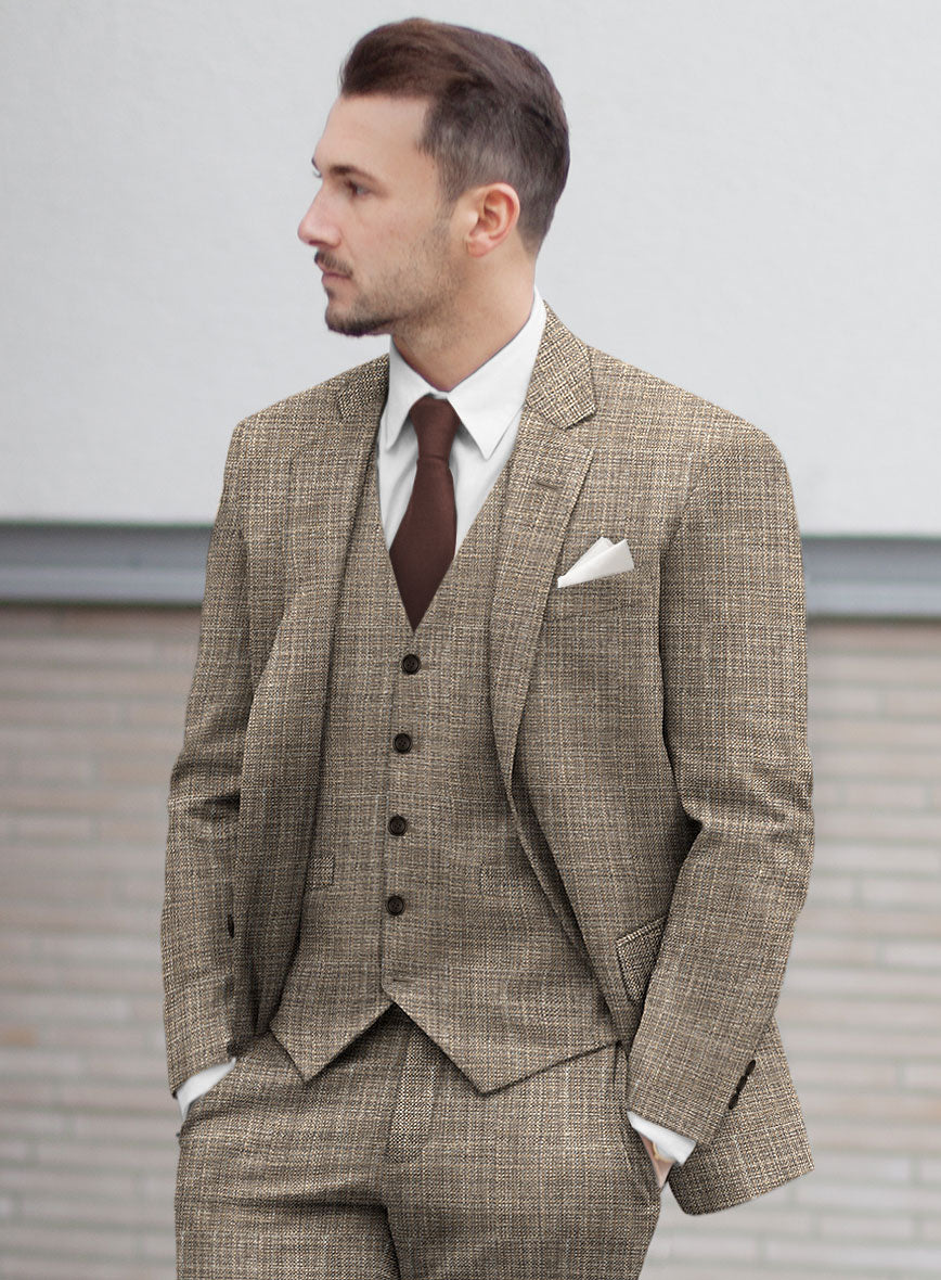 Loro Piana Cruz Wool Silk Linen Jacket - StudioSuits