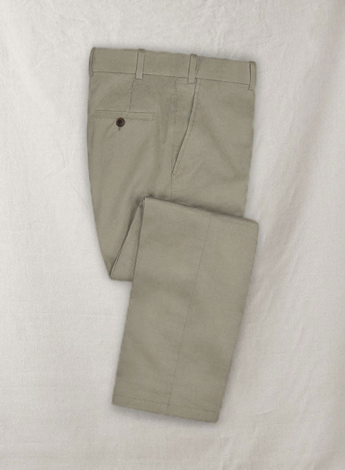 Loro Piana Dark Beige Cotton Pants