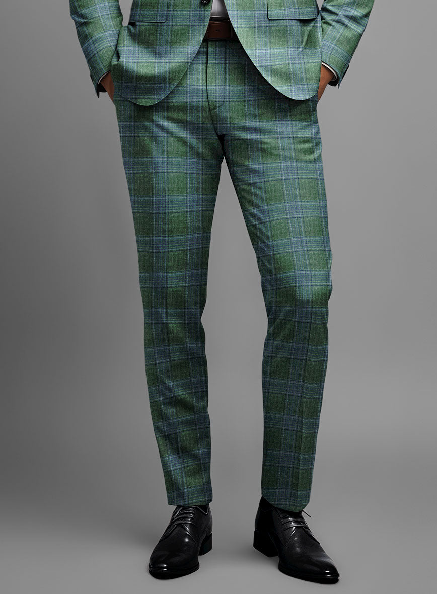 Loro Piana Eliseo Wool Silk Linen Pants - StudioSuits