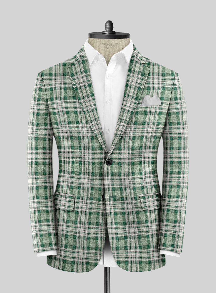 Loro Piana Federico Wool Silk Linen Jacket - StudioSuits