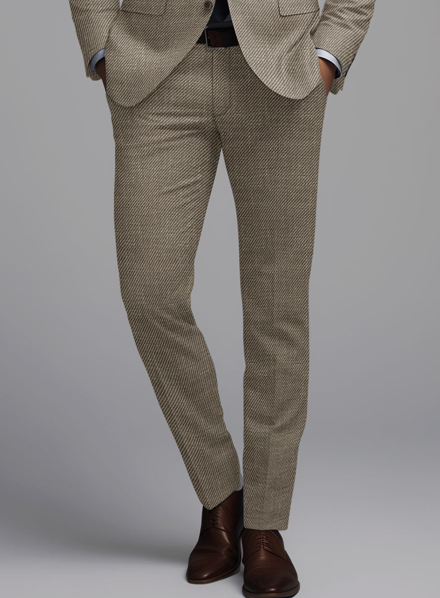 Loro Piana Felice Wool Silk Linen Pants - StudioSuits