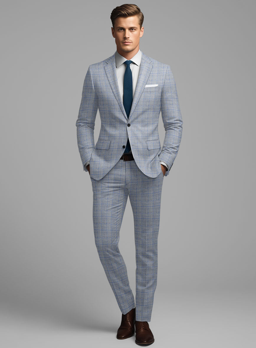 Loro Piana Fiore Wool Silk Linen Suit - StudioSuits