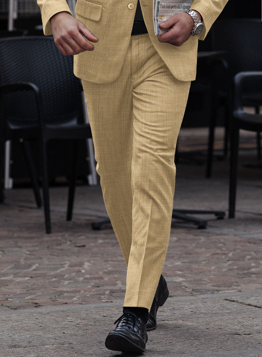 Loro Piana Francesca Wool Silk Linen Pants - StudioSuits