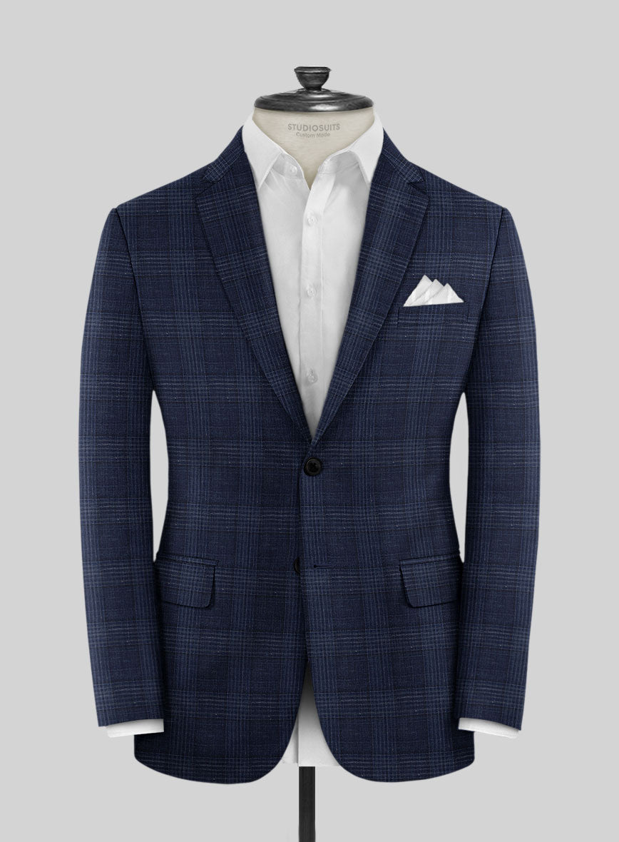 Loro Piana Gaetano Wool Silk Linen Jacket - StudioSuits