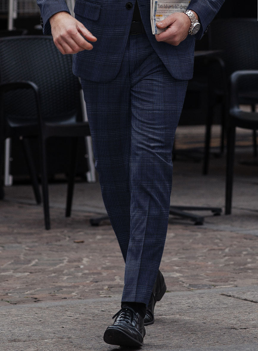 Loro Piana Gaetano Wool Silk Linen Pants - StudioSuits