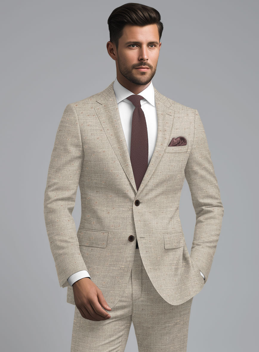 Loro Piana Gemma Wool Silk Linen Jacket - StudioSuits