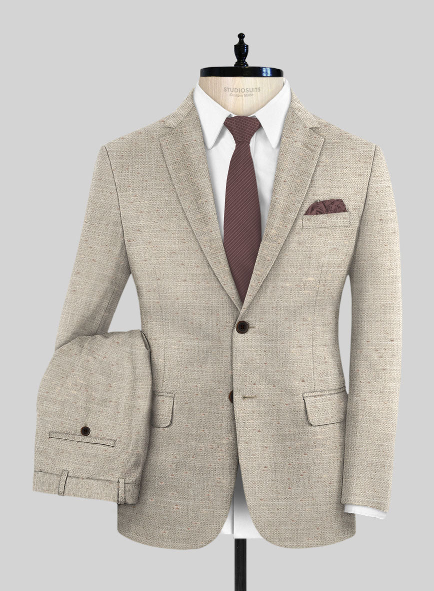 Loro Piana Gemma Wool Silk Linen Suit - StudioSuits