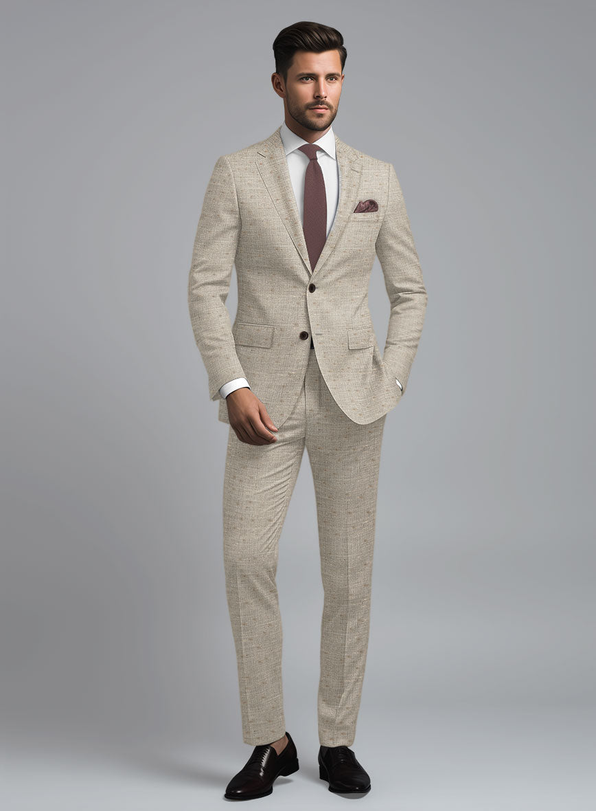 Loro Piana Gemma Wool Silk Linen Suit - StudioSuits