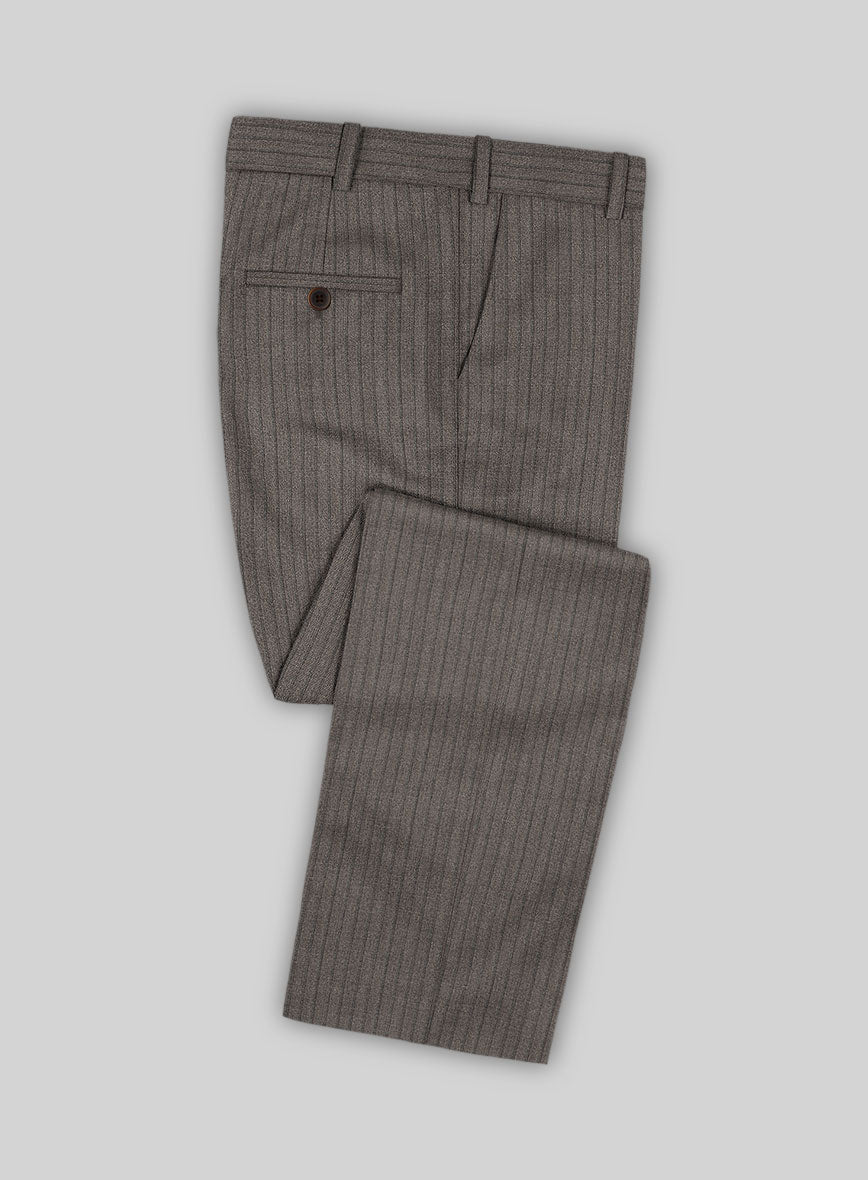 Loro Piana Giovanni Wool Pants - StudioSuits