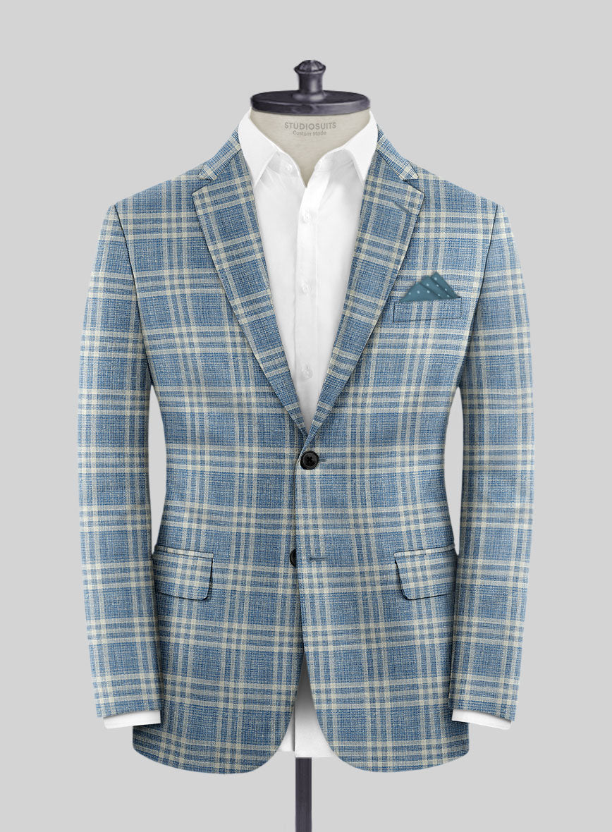 Loro Piana Gustavo Wool Silk Linen Jacket - StudioSuits