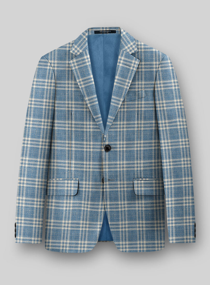 Loro Piana Gustavo Wool Silk Linen Jacket - StudioSuits