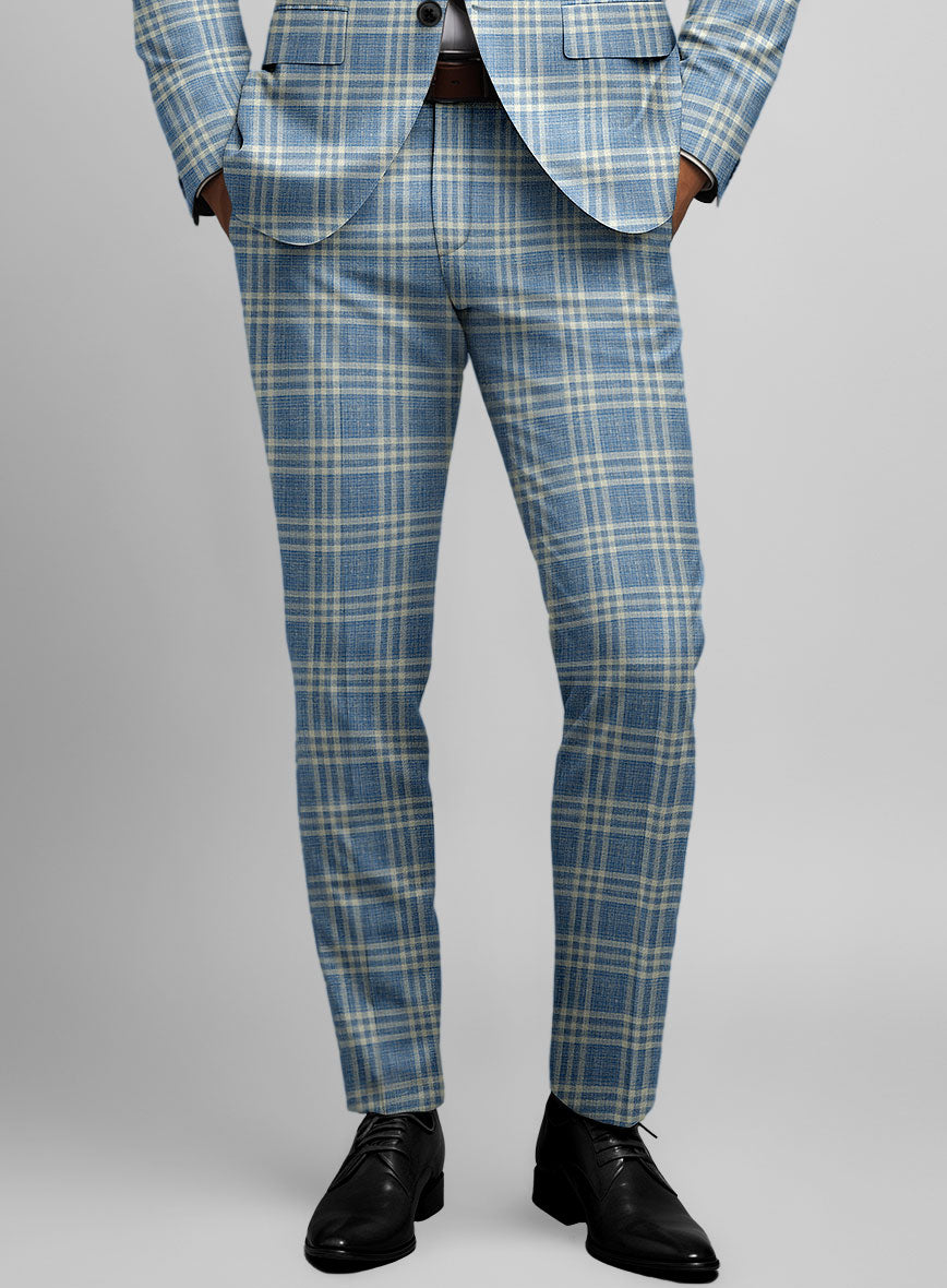 Loro Piana Gustavo Wool Silk Linen Pants - StudioSuits