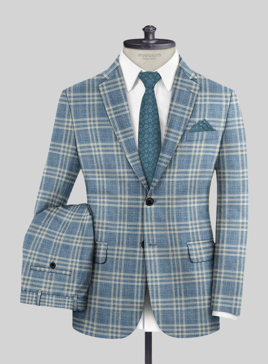 Loro Piana Gustavo Wool Silk Linen Suit - StudioSuits