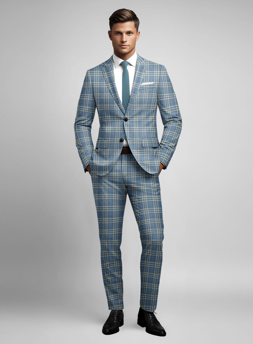 Loro Piana Gustavo Wool Silk Linen Suit - StudioSuits