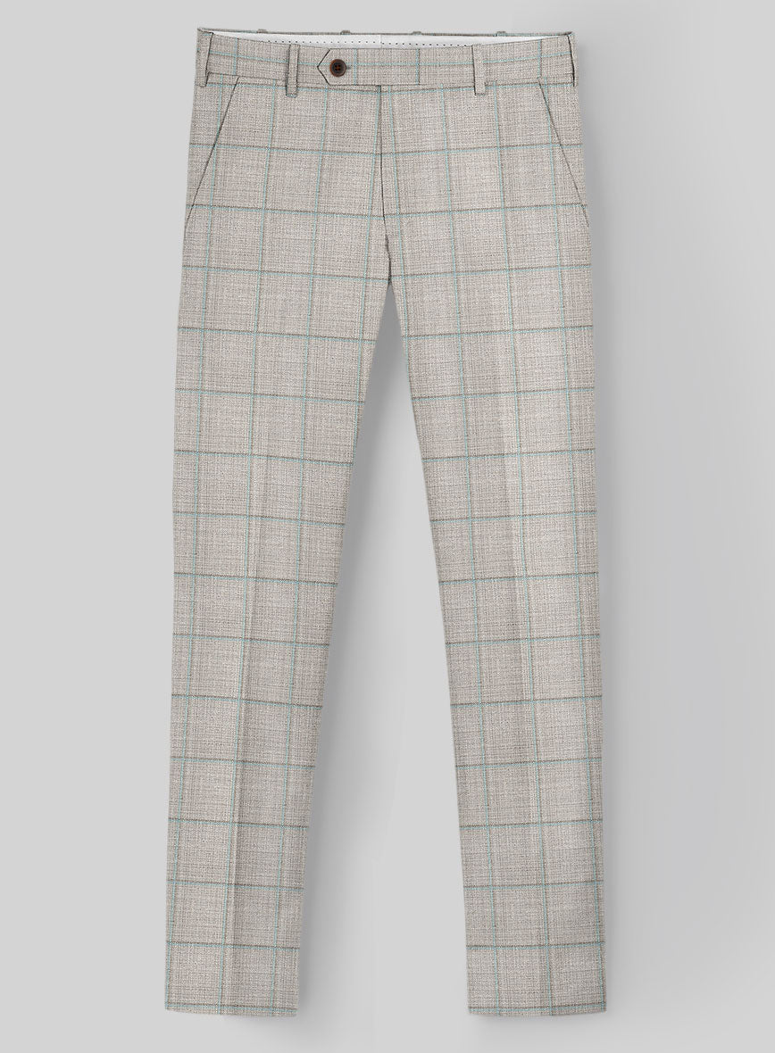 Loro Piana Isaura Wool Silk Linen Pants - StudioSuits