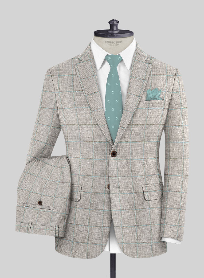 Loro Piana Isaura Wool Silk Linen Suit - StudioSuits