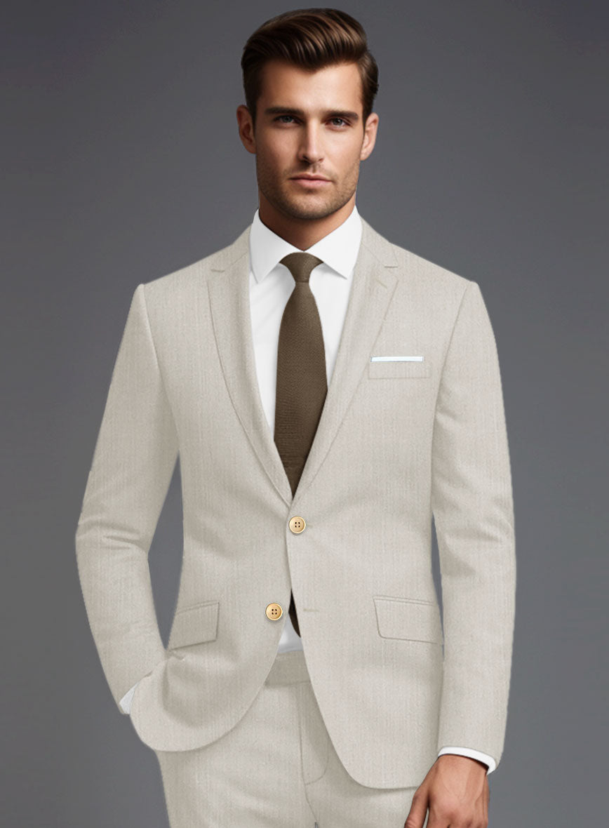 Loro Piana Jimenez Wool Silk Linen Jacket - StudioSuits