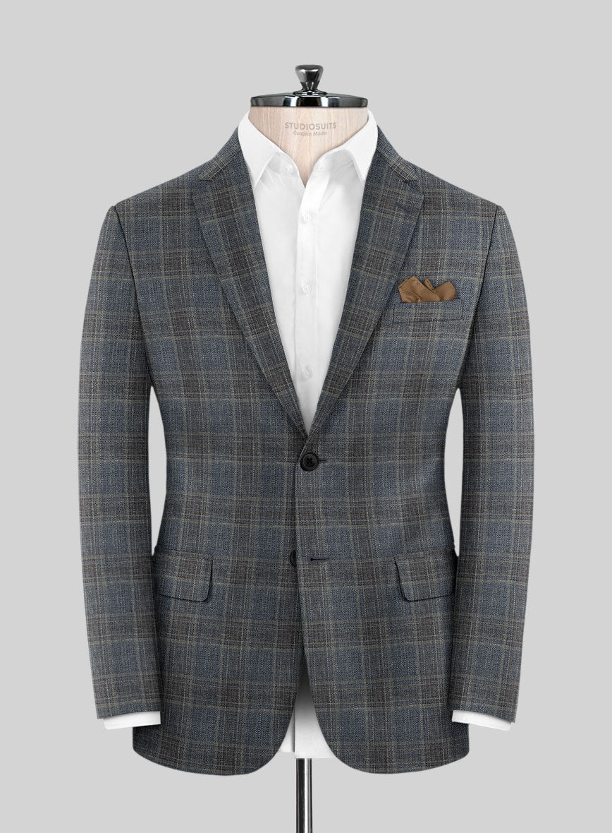 Loro Piana Leandra Wool Silk Linen Jacket - StudioSuits