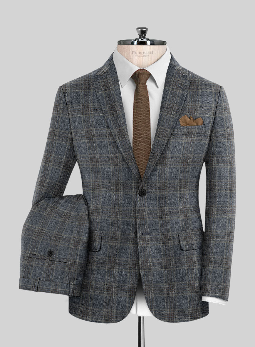 Loro Piana Leandra Wool Silk Linen Suit - StudioSuits