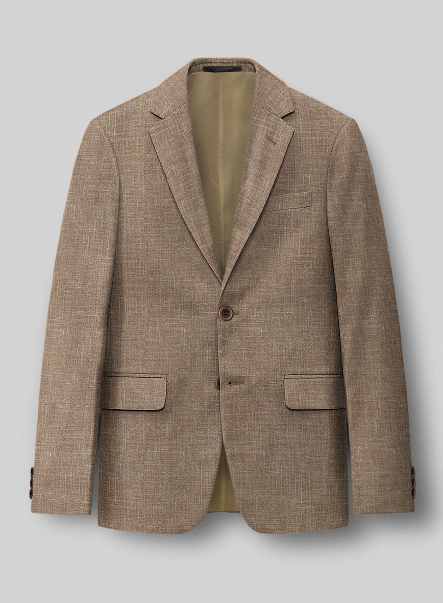 Loro Piana Leila Wool Silk Linen Jacket - StudioSuits