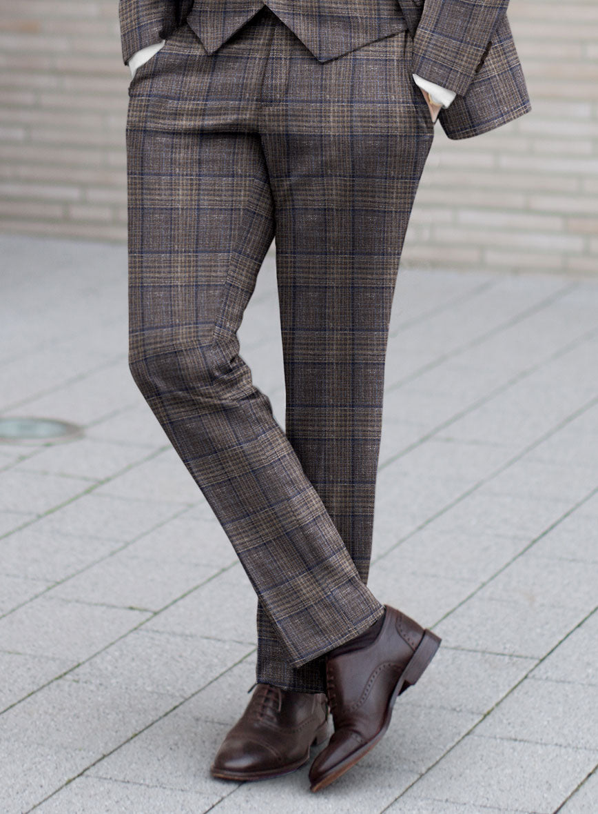 Loro Piana Maravilla Wool Silk Linen Pants - StudioSuits