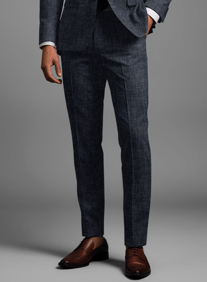 Loro Piana Marquez Wool Silk Linen Pants - StudioSuits