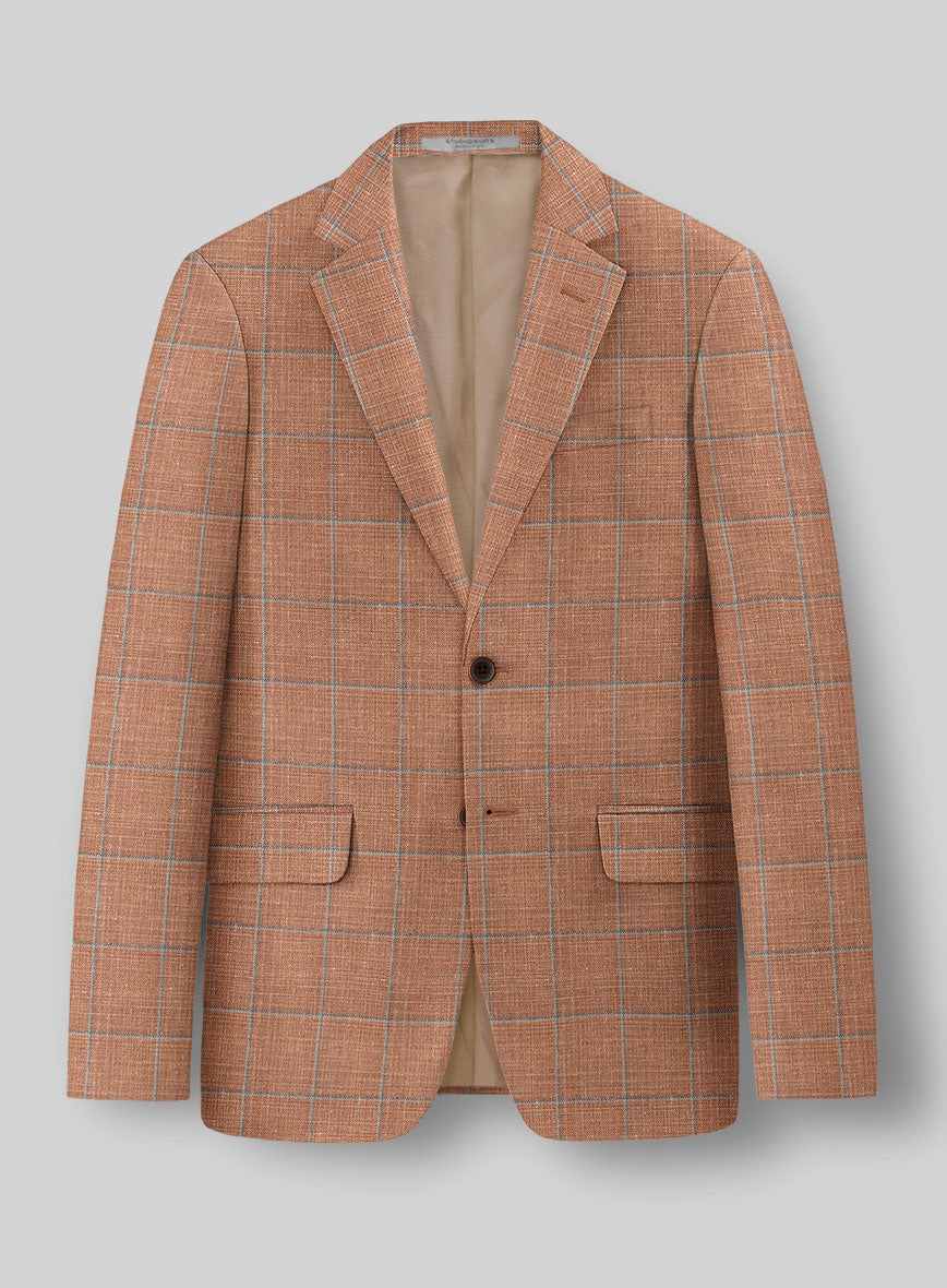 Loro Piana Marzia Wool Silk Linen Jacket - StudioSuits