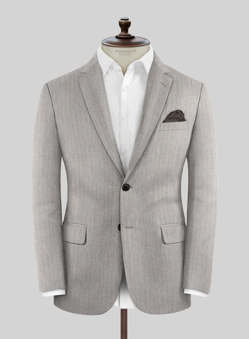 Loro Piana Matias Linen Wool Silk Jacket - StudioSuits