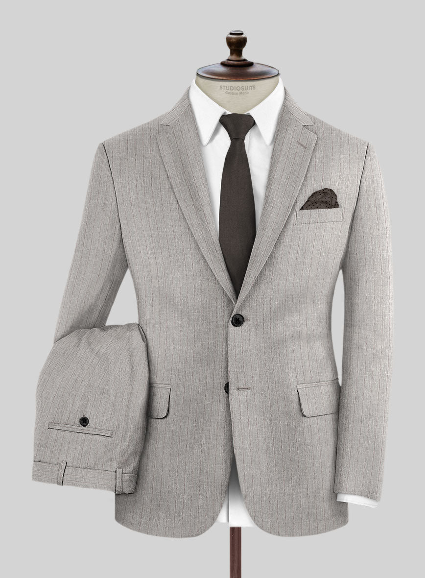 Loro Piana Matias Linen Wool Silk Suit - StudioSuits