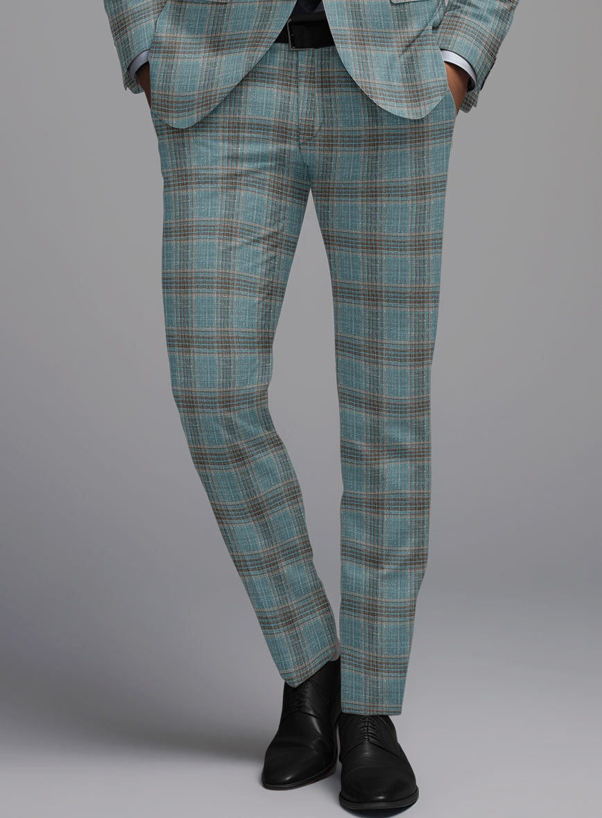 Loro Piana Melina Wool Silk Linen Pants - StudioSuits