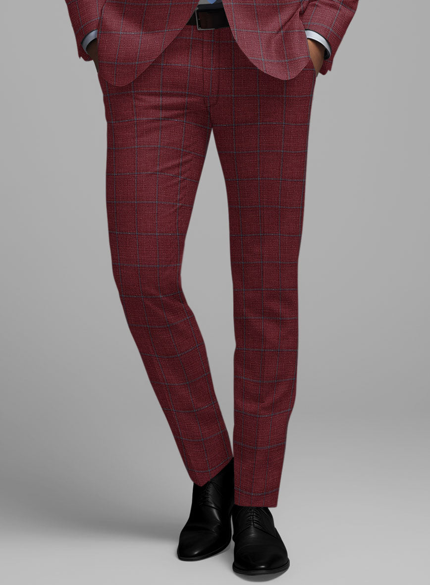 Loro Piana Mireya Wool Silk Linen Pants - StudioSuits