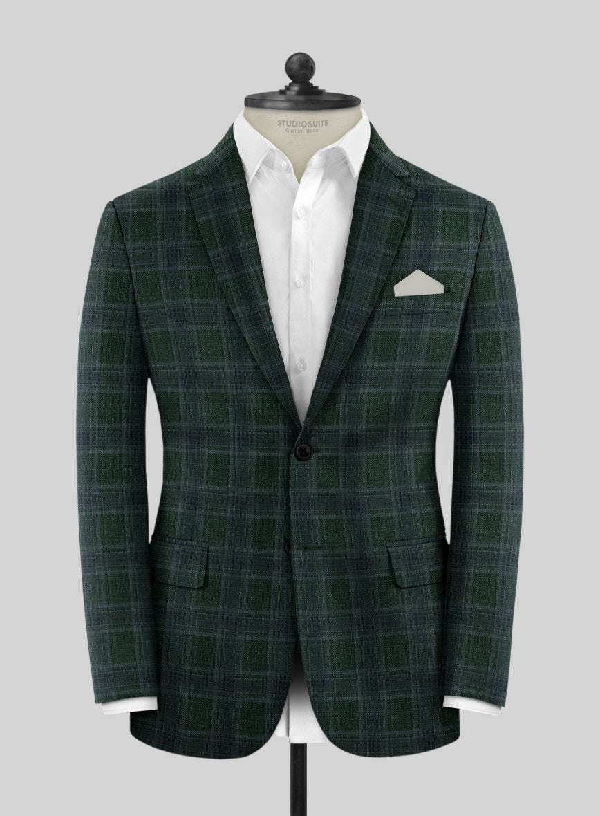 Loro Piana Nereo Wool Silk Linen Jacket - StudioSuits