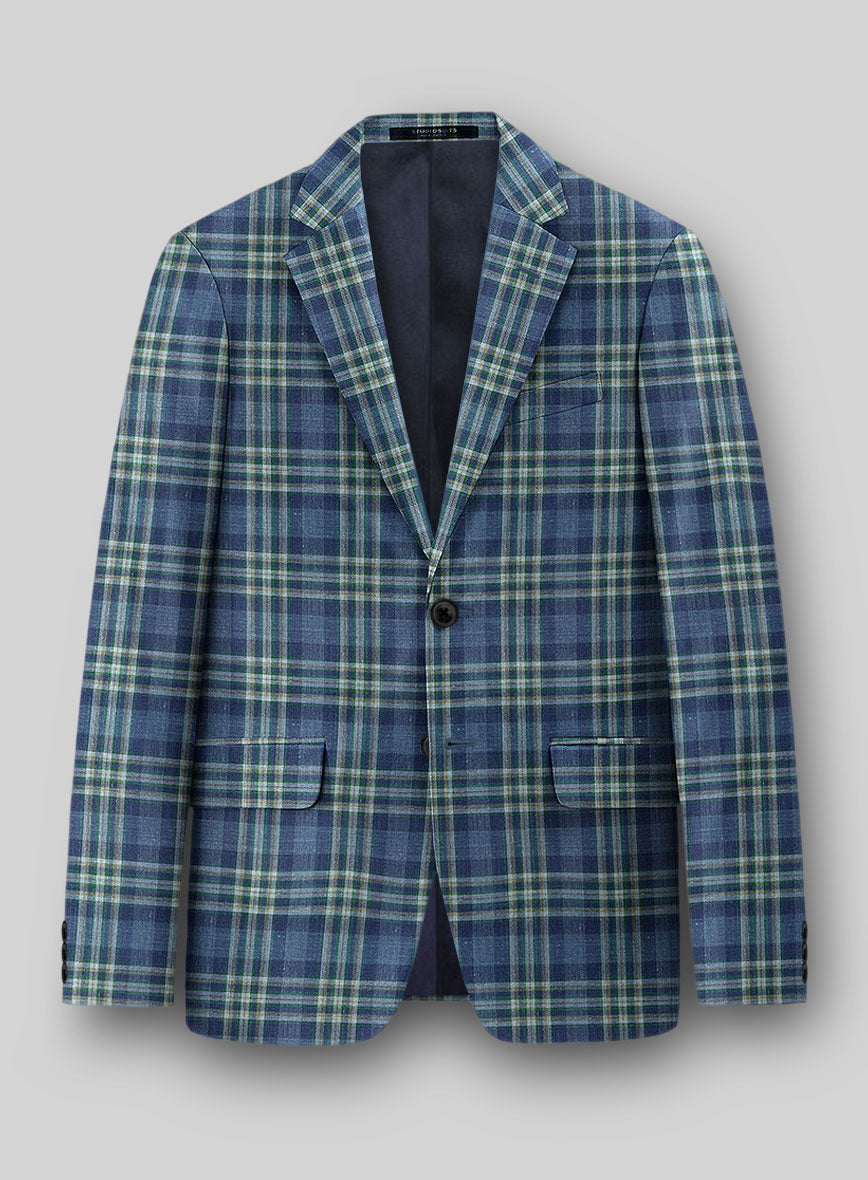 Loro Piana Nicolo Wool Silk Linen Jacket - StudioSuits