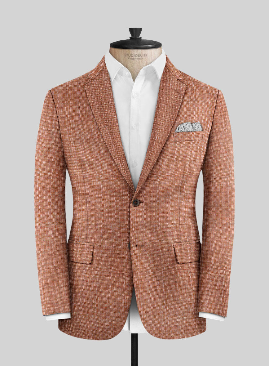 Loro Piana Paolo Wool Silk Linen Jacket - StudioSuits