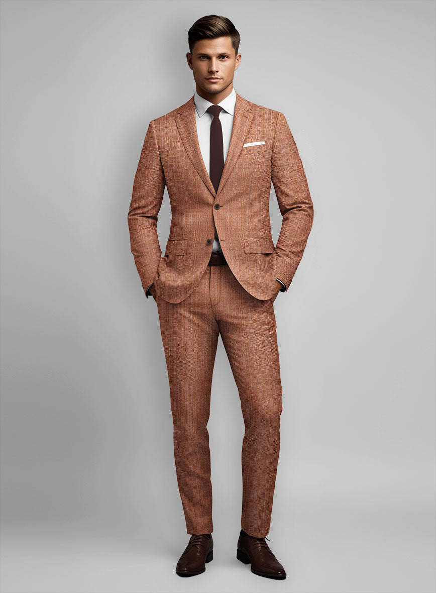 Loro Piana Paolo Wool Silk Linen Suit - StudioSuits