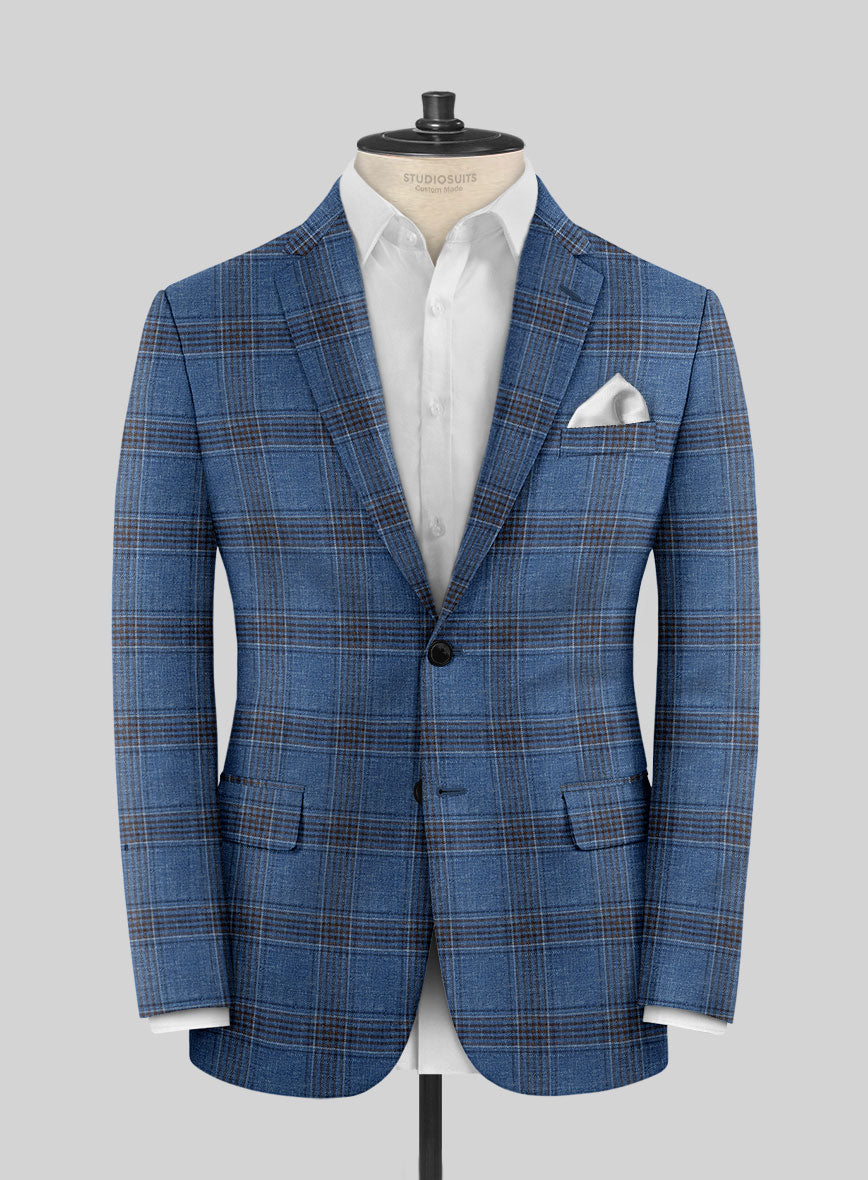 Loro Piana Raimondo Wool Silk Linen Jacket - StudioSuits