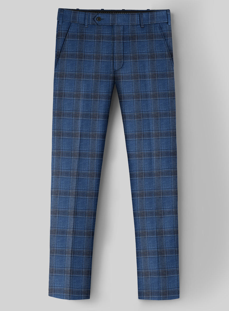 Loro Piana Raimondo Wool Silk Linen Pants - StudioSuits