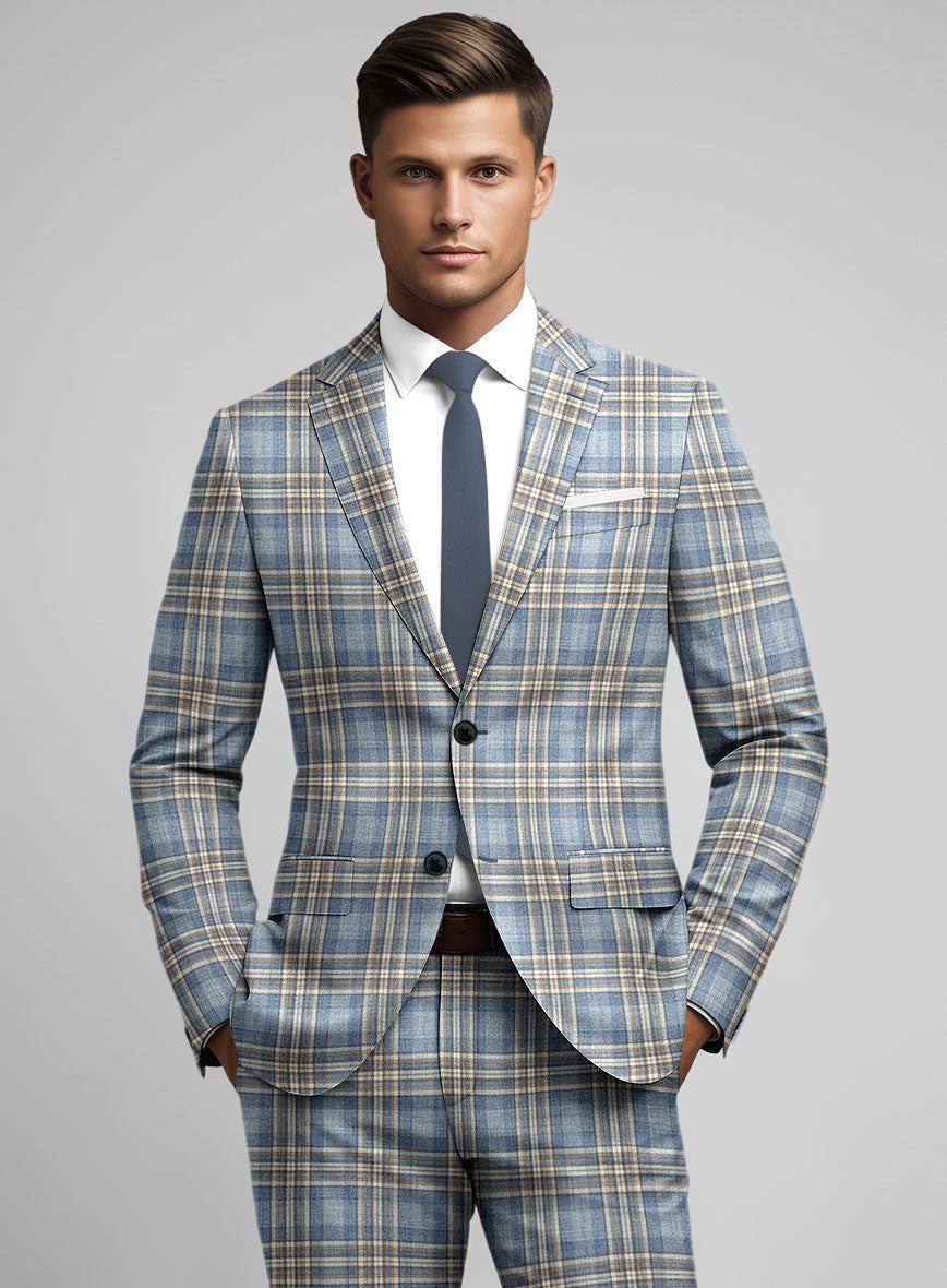 Loro Piana Reina Wool Silk Linen Jacket - StudioSuits