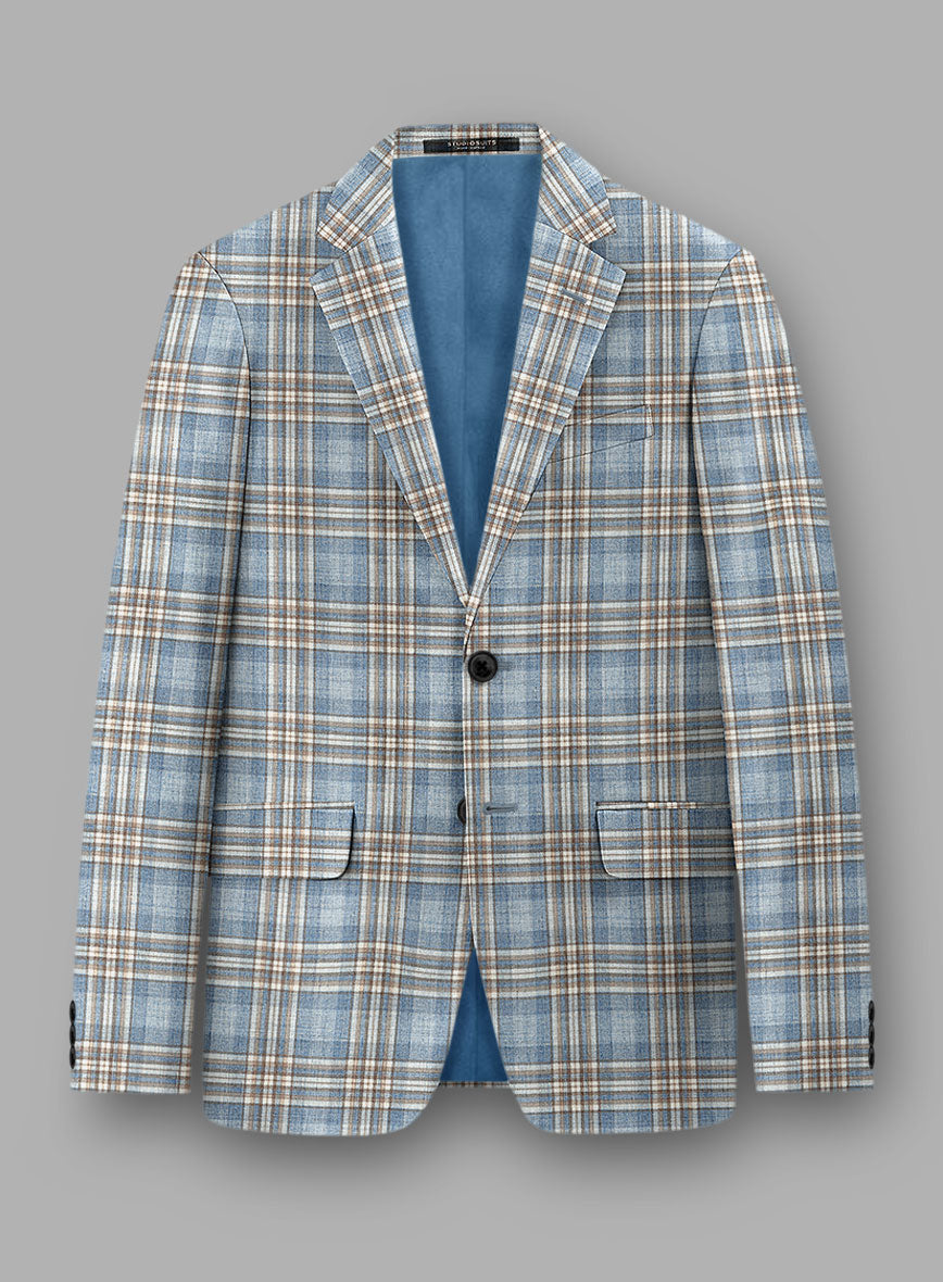 Loro Piana Reina Wool Silk Linen Jacket - StudioSuits