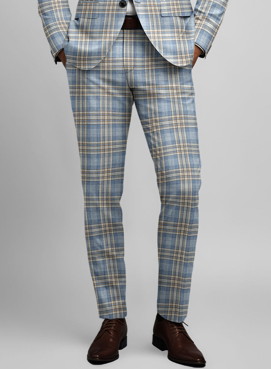 Loro Piana Reina Wool Silk Linen Pants - StudioSuits