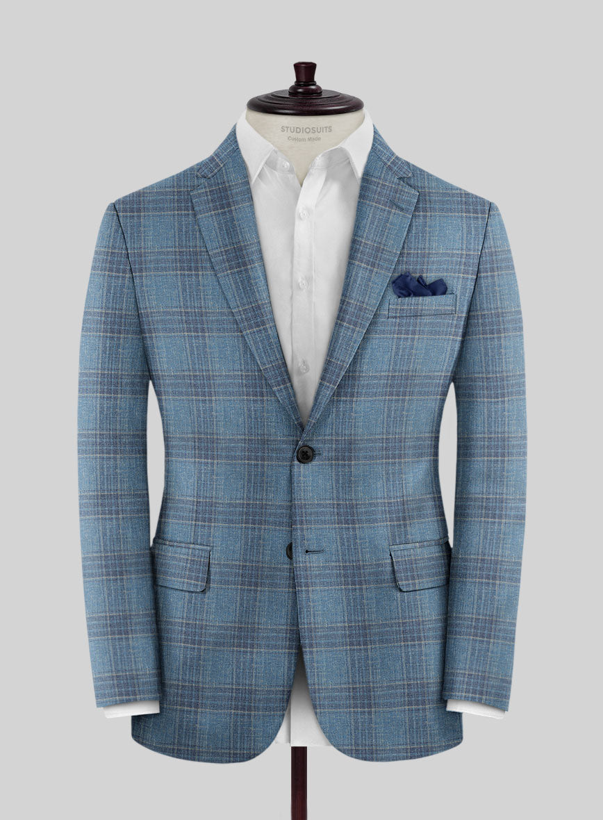 Loro Piana Rodolfo Wool Silk Linen Jacket - StudioSuits