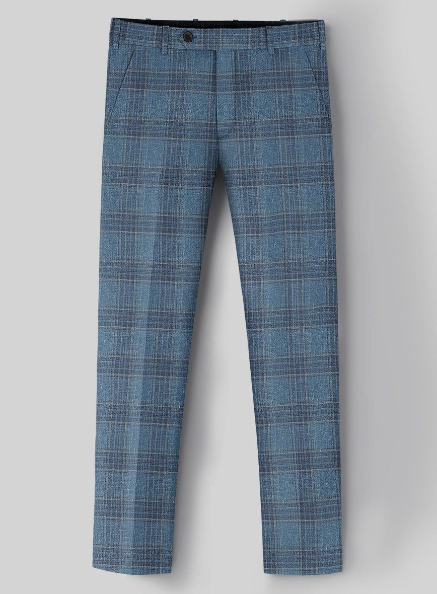 Loro Piana Rodolfo Wool Silk Linen Pants - StudioSuits