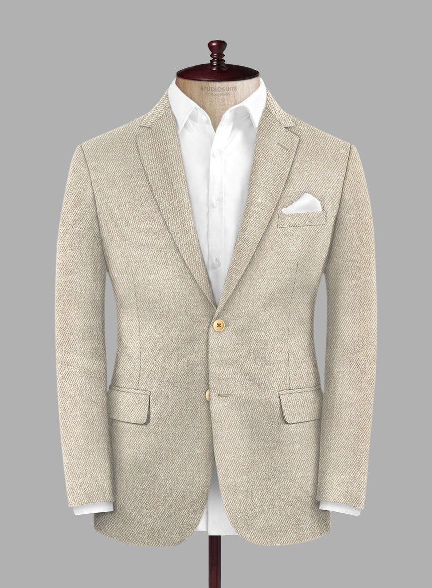 Loro Piana Salvo Wool Silk Linen Jacket - StudioSuits