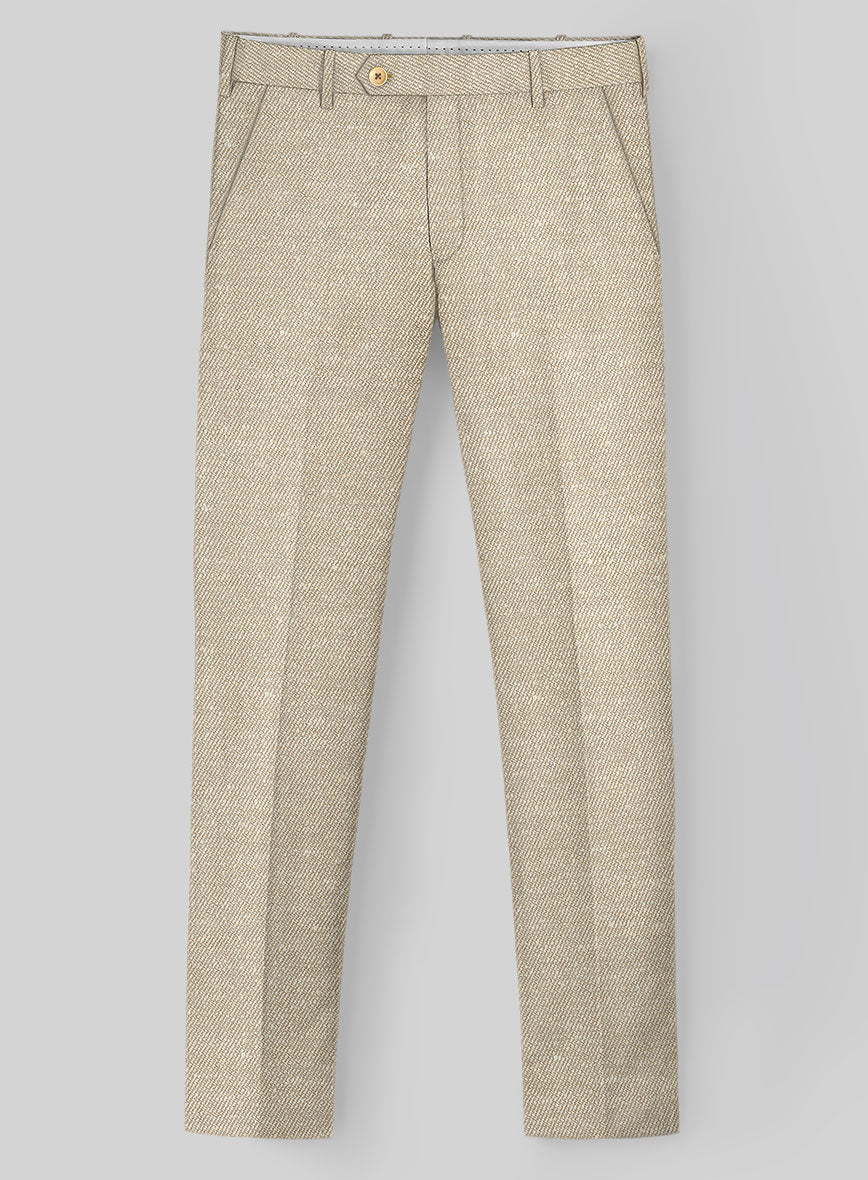 Loro Piana Salvo Wool Silk Linen Pants - StudioSuits