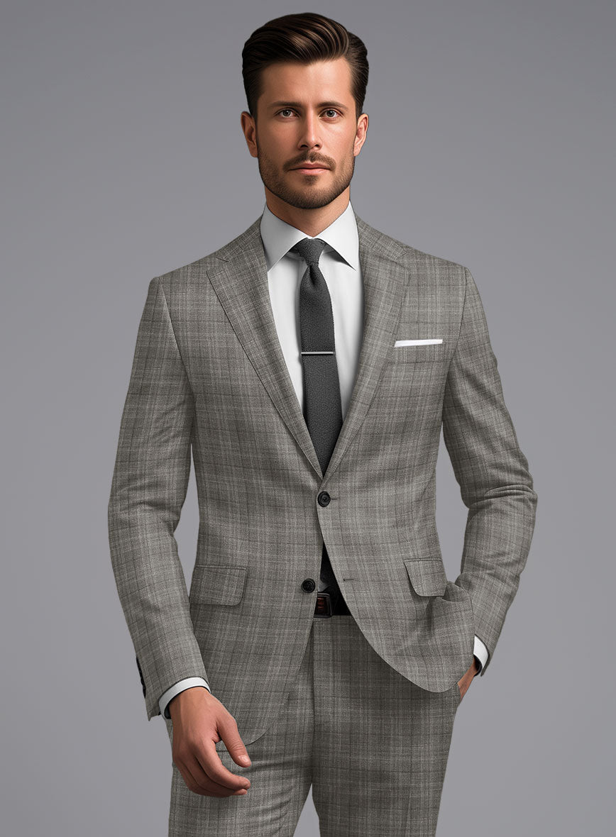 Loro Piana Santos Wool Silk Linen Suit - StudioSuits